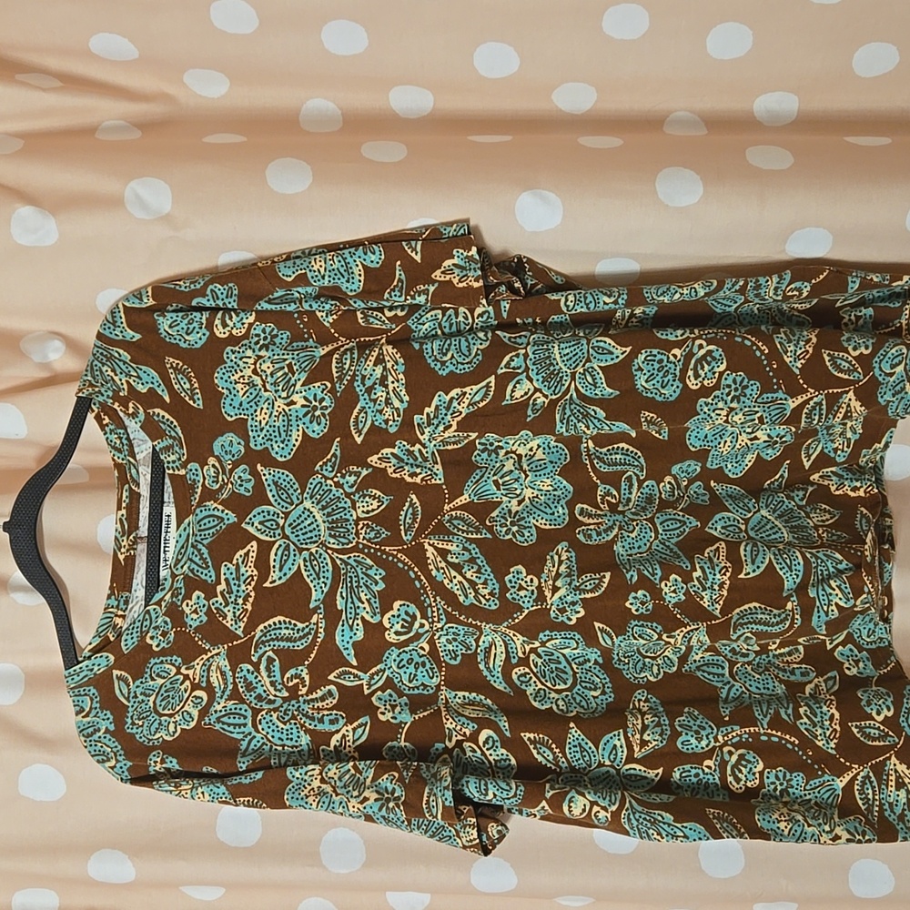 We The Free Nina Print Tee Sz M Oversized - Picture 2 of 6